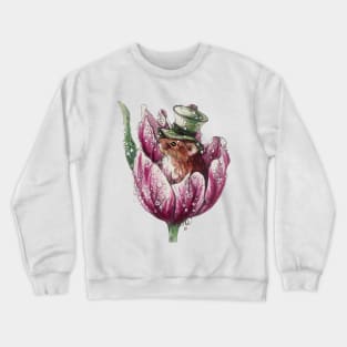 Monsieur Mouse gets Fancy Crewneck Sweatshirt